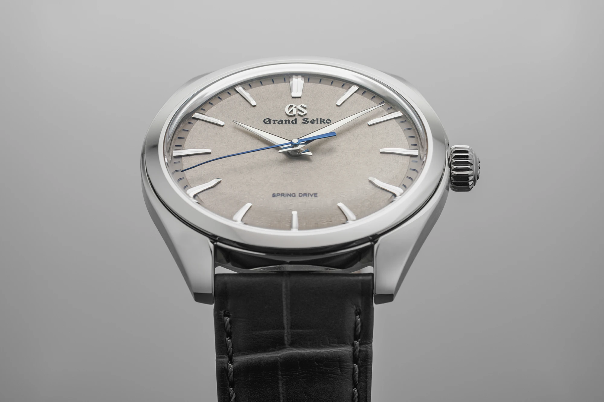 Grand Seiko SGY023 watch with Spring Drive and Grey Dial.