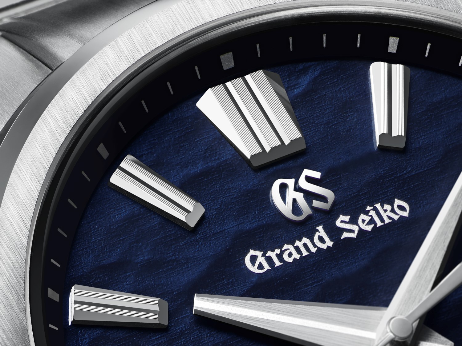 Grand Seiko SLGA021 blue dial Spring Drive watch